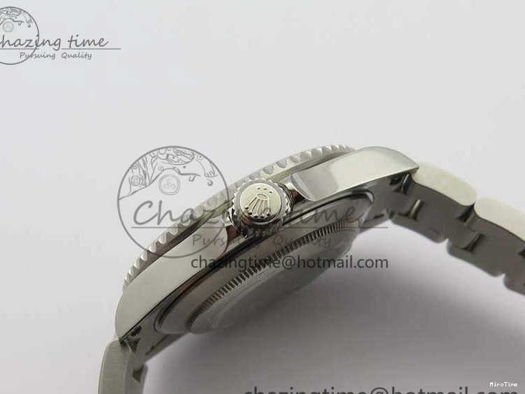 MiroTime 0106 Submariner 16610 LV Green No Rehaut Engraving JF 1:1 Best Edition On SS Bracelet SH ZeroBulk 3543